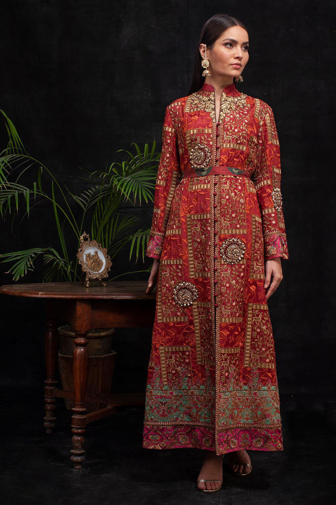 (Safavid) (Red Box Luxury Coat) (Shamaeel Ansari)