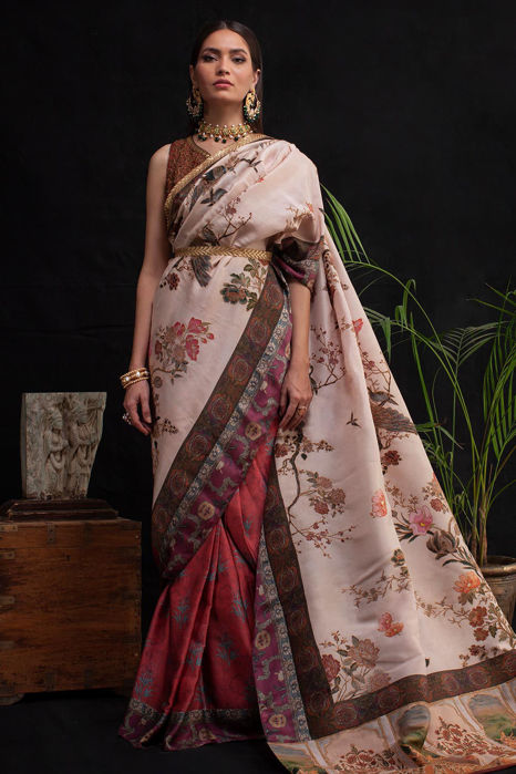 (Safavid) (Mughal Sari) (Shamaeel Ansari)