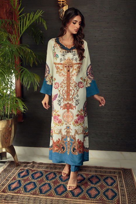 (Daily Pret Wear) (ECK-12) (Shamaeel Ansari)